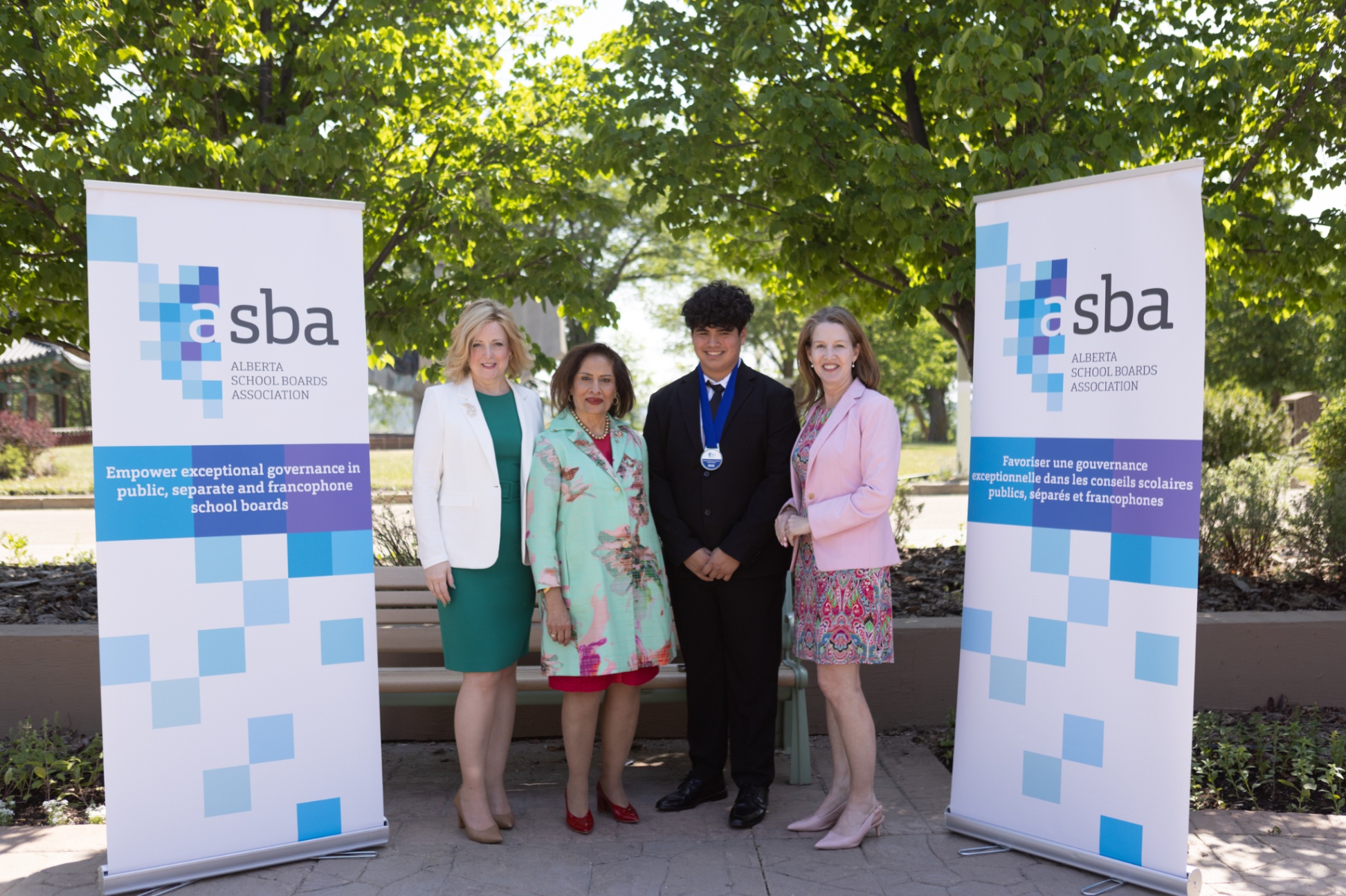 ASBA: Mattias receiving his award
